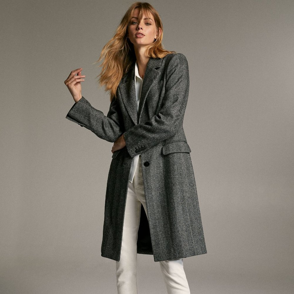 Aritzia Babaton Davenport Wool Coat